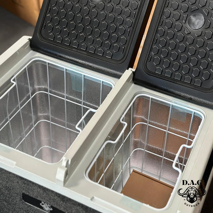 D.A.G | 75L Double Door Fridge